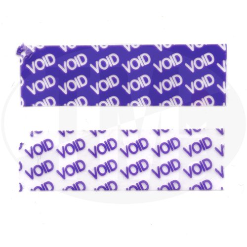 Пломба наклейка VOID фиолетовая гарантийная 2216