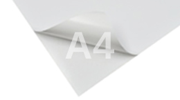 Белые матовые бумажные этикетки А4