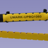Профиль перфорированный для печати бирок UMARK-UPBQ под стяжку