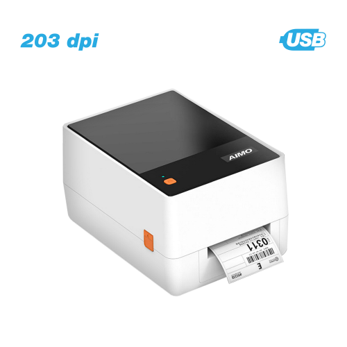 Принтер этикеток AIMO T300 с картридж-риббоном (T310-BT-WH)